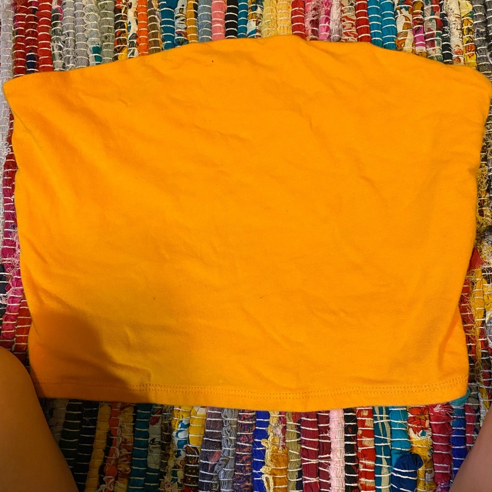 Orange Garage Tube top